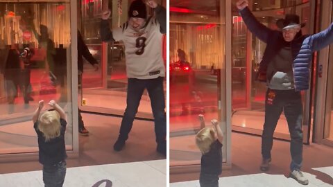Little Boy Fired Up After Bengals Afc Championship Win