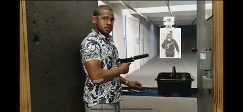Shooting a M&P .45 with a silencer