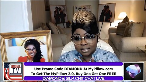 Silk Sends Out a Thank You for the Continued Support of Diamond and Silk Chit Chat Live Viewers
