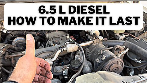 6.5L Diesel Engine / How to Make This 6.5 To Last 390k Miles