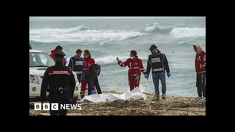 59 people including 12 children drown as boat sinks off Italy - BBC News
