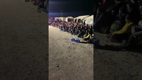 Longer video of the growing situation near Lukeville Port of Entry in