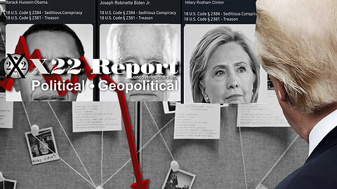 X22 Report: Hillary Clinton, Barack Obama, Soros, Huma, U1 Exposed, The Tide Is Turning, People Are Seeing It! - A Must Video
