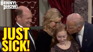 SUPERCUT: CREEPY Joe Cannot STOP Himself When Around Kids