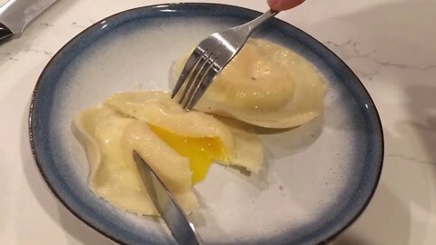 Delicious Egg Yolk Ravioli in Brown Butter | Kitchen Bravo