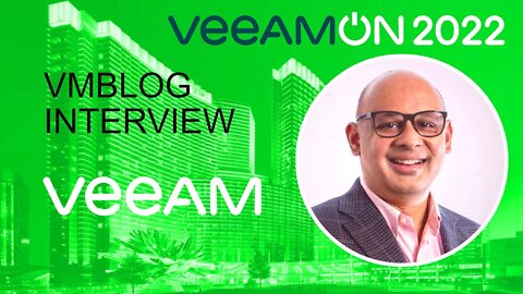 #VeeamON 2022 - Anand Eswaran and Matthew Bishop of Veeam