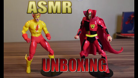 ASMR Unboxing Crisis on Infinite Earths Kid Flash Psycho Pirate (Gold Label - McFarlane Toys) Part 1