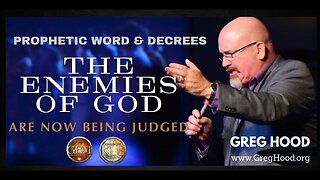 Dr. Greg Hood ⎮ Prophetic Word - The Enemies of God are Now Being Judged #america #judgement