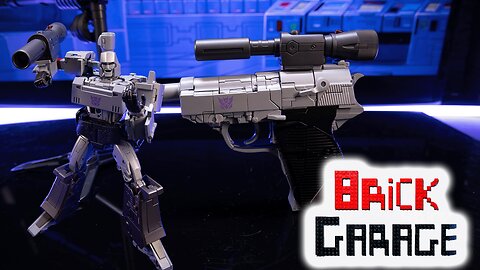 Masterpiece Megatron Transformers MP36 Stop Motion - It LITERALLY Blows My Mind