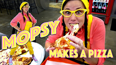 Mopsy - Makes a Pizza - Learn how a pizza is made