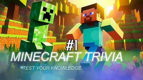 Minecraft Trivia - Test Your Knowledge Ep 1 | Minecraft Quiz Game