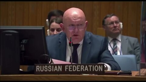 Nebenzya, UN: Kyiv is leading the world to a nuclear catastrophe comparable to Chernobyl