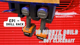 EP1 - Drill Motor Rack | Almost a FATAL mistake!
