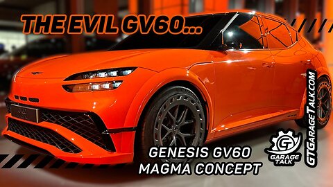 Genesis GV60 Magma Concept Debuts in New York