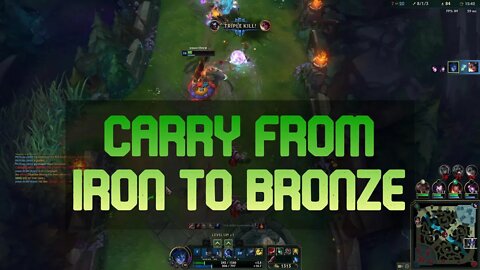 How I climbed Iron to Bronze | League of Legends | Season 12