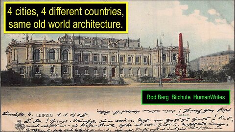 4 cities, 4 random countries, same old world, repurposed, inherited architecture!