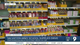 Salvation Army partners with Fry's Food Stores for 20th Annual Back To School Backpack SOS Drive