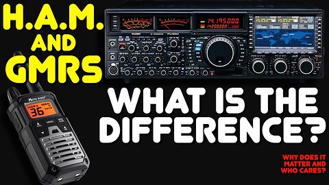 How Is GMRS Different From Ham Radio?