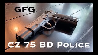 CZ 75 BD Police 9mm Pistol