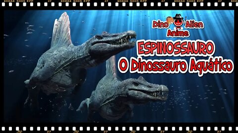 🔴Espinossauro, O Dinossauro Que Sabia Nadar |O Primeiro Dinossauro Aquático Conhecido Pela Ciência