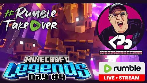 🔴🟡🟢 Minecraft Legends - Live Stream Review - Day 4