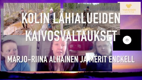 Kolin lähialueiden kaivoshankkeet -haastattelu 16.5.2022 Marjo-Riina Alhainen ja Merit Enckell