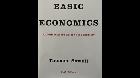 Continuing CH 5 of "Basic Economics"