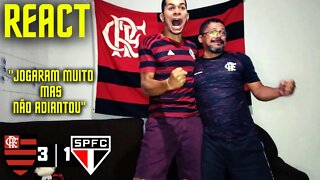 GRANDE VANTAGEM | REACT FLAMENGO X SÃO PAULO | COPA DO BRASIL 2022
