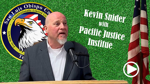 Kevin Snider with Pacific Justice Institute