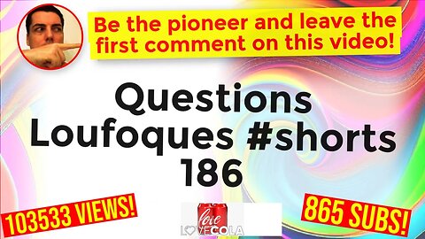 Questions Loufoques #shorts 186