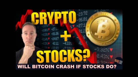 WILL BITCOIN & CRYPTO CRASH IF THE STOCK MAREKT CRASHES?