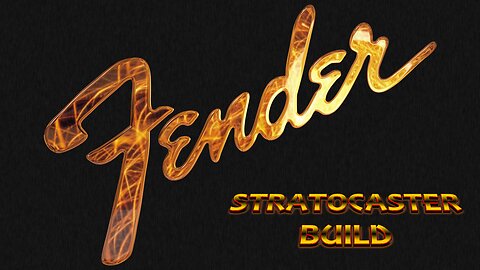 Fender Stratocaster build episode 1