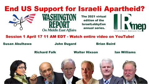 End US Support for Israeli Apartheid? Session 1