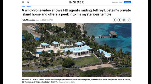 The Shackleford Tapes - FBI Raid On Epstein Island