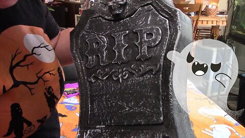Gravestone Skeleton Pop Up For Halloween 🎃