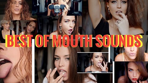 ASMR Gina Carla 👅🫦💦 Best of Mouth Sounds!