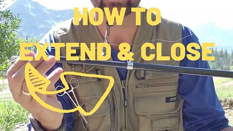 How to Properly Extend and Close Your Telescopic Fishing Rod