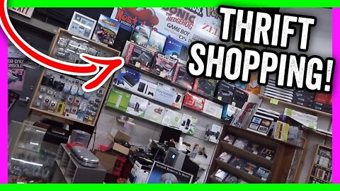 THRIFT STORE SHOPPING FOR RARE COLLECTIBLES WORTH MONEY!!