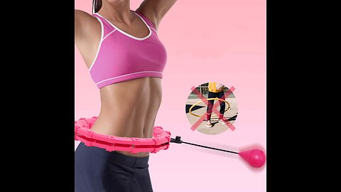 Fitness Sport Hoop Smart Upgrade Intelligent Sport Hoop Adjustable Thin Waist Exercise Gym Hoop
