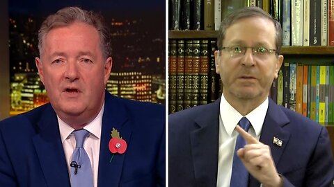 Piers Morgan vs Israel president Issac Herzog | full interview on Israel -hamas wae