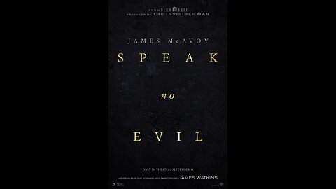 Trailer - Speak No Evil - 2024