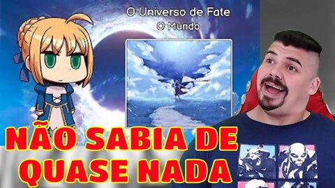 REACT O Mundo de Fate - O Universo de Fate #2 (Fate Grand-Order) - MELHOR DO MUNDO
