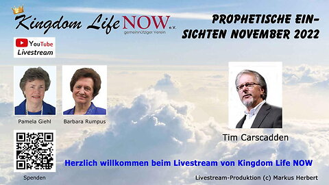 Prophetische Einsichten November 2022 - Tim Carscadden