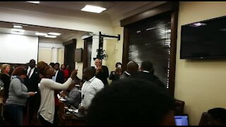 UPDATE 1 - Members of BLF confront Oppenheimers, get ejected from Parliament (wtM)