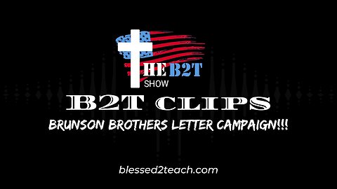 Brunson Brothers Letter Campaign!!!