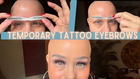 Temporary Eyebrow Tattoo