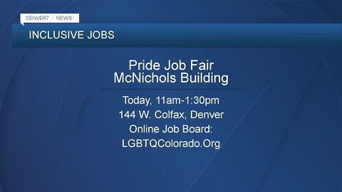 Pride Job Fair today