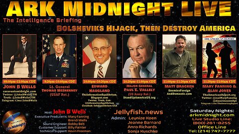 The Intelligence Briefing / Bolsheviks Hijack, Then Destroy America - John B Wells LIVE