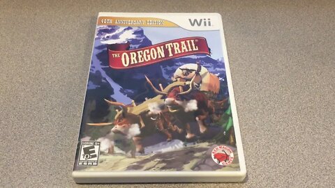 The Oregon Trail: 40th Anniversary Edition - Wii - WHAT MAKES IT COMPLETE? - AMBIENT UNBOXING