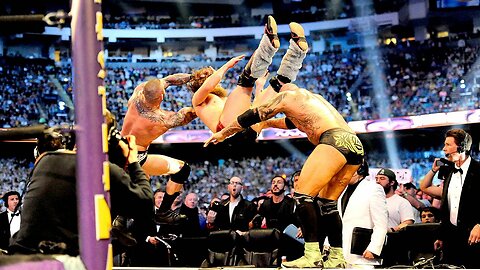 Daniel Bryan Vs Evolution Wrestlemania 30 Highlights